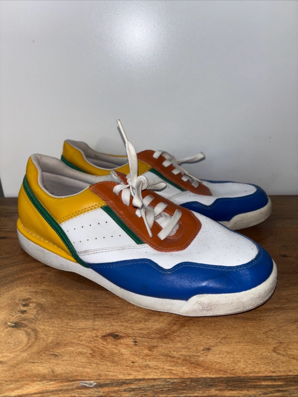 Rare VTG Classic color block rockport y2k Low-Top Men's Sneakers